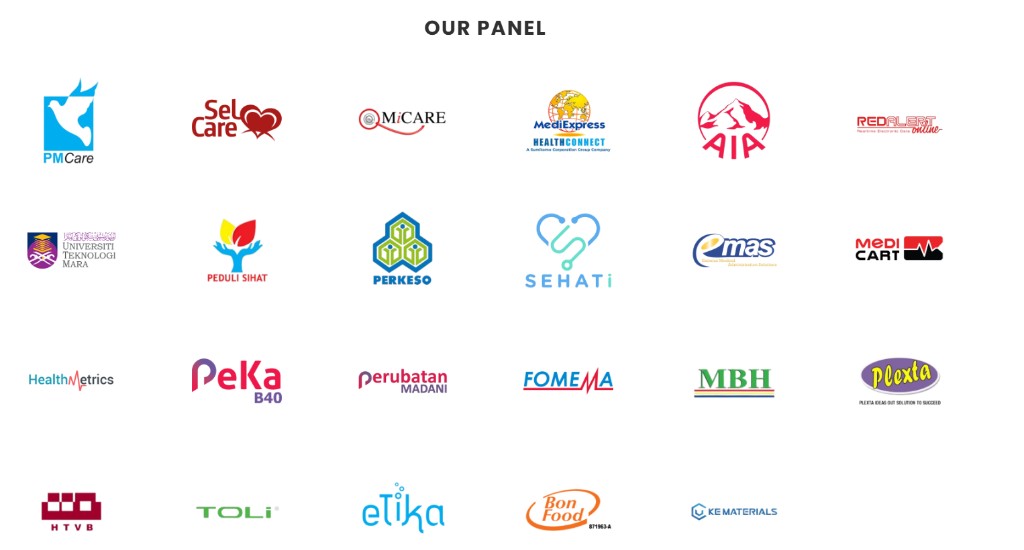 Panel insurans dan rakan strategik Klinik Stamina